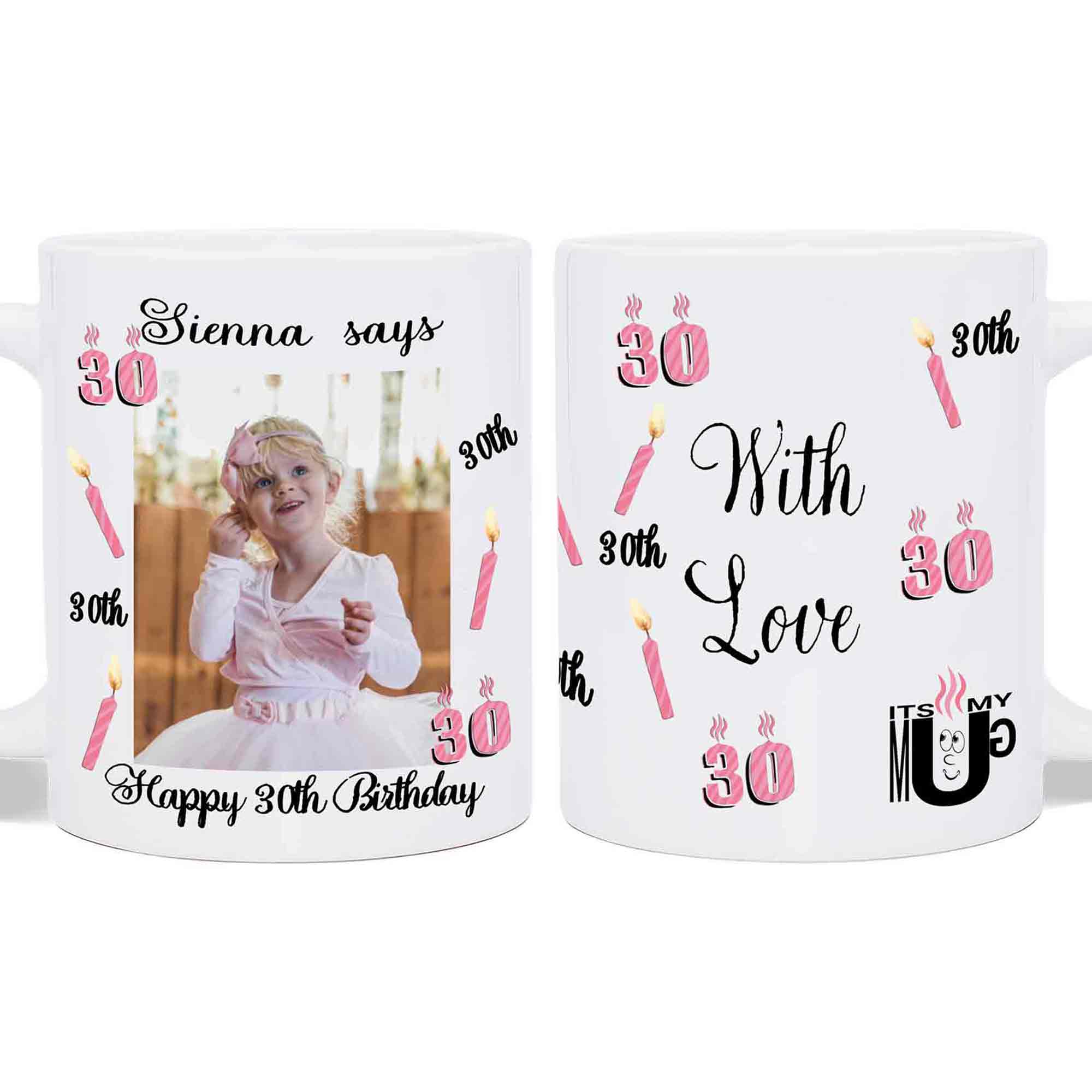 Personalised 10 Reasons Why I Love You, Valentines, Birthday Gift For Her -  Little Gifts With Love