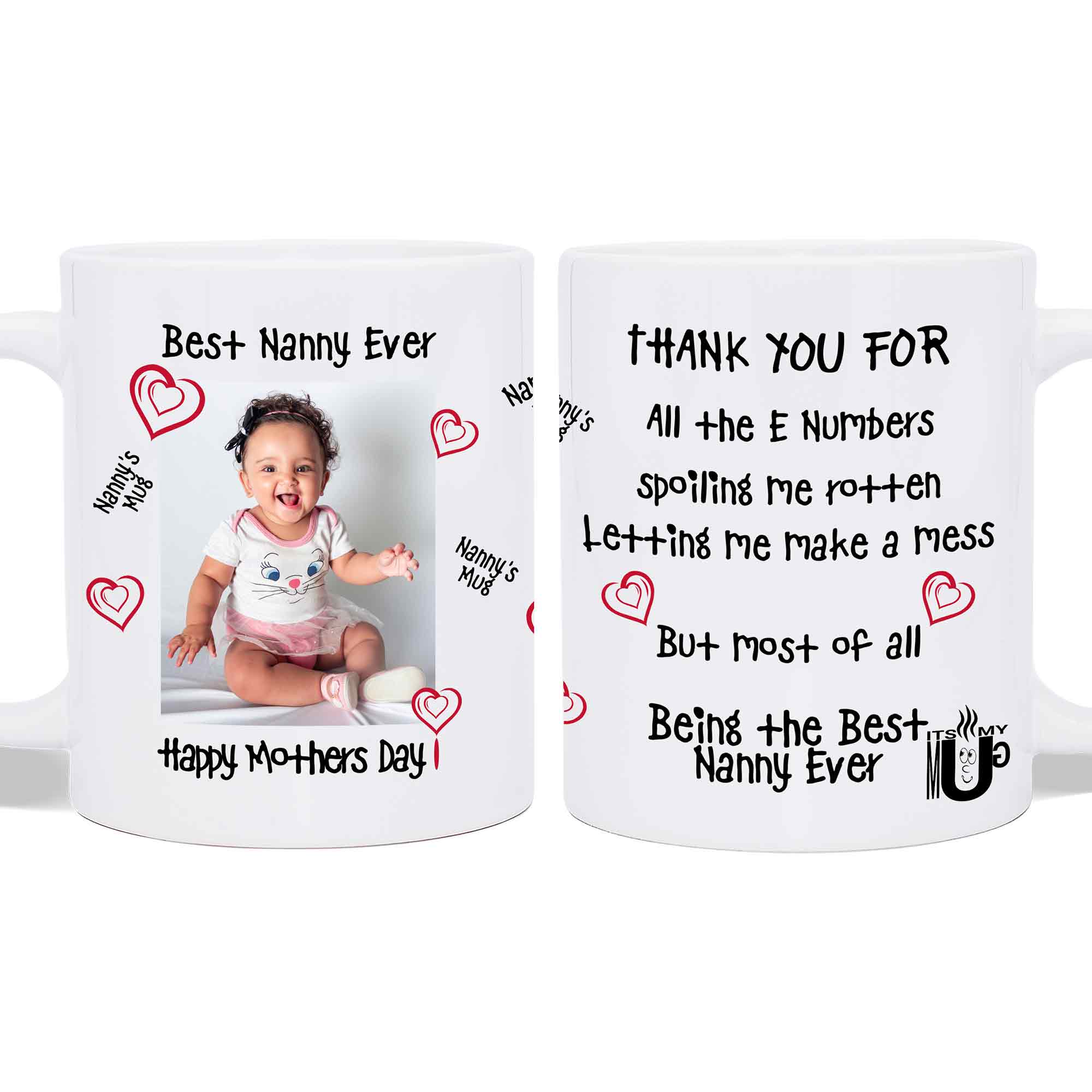 Personalised MUM NANNY NAN GRANNY AUNTIE Birthday POEM Gifts for Her Mummy  | eBay
