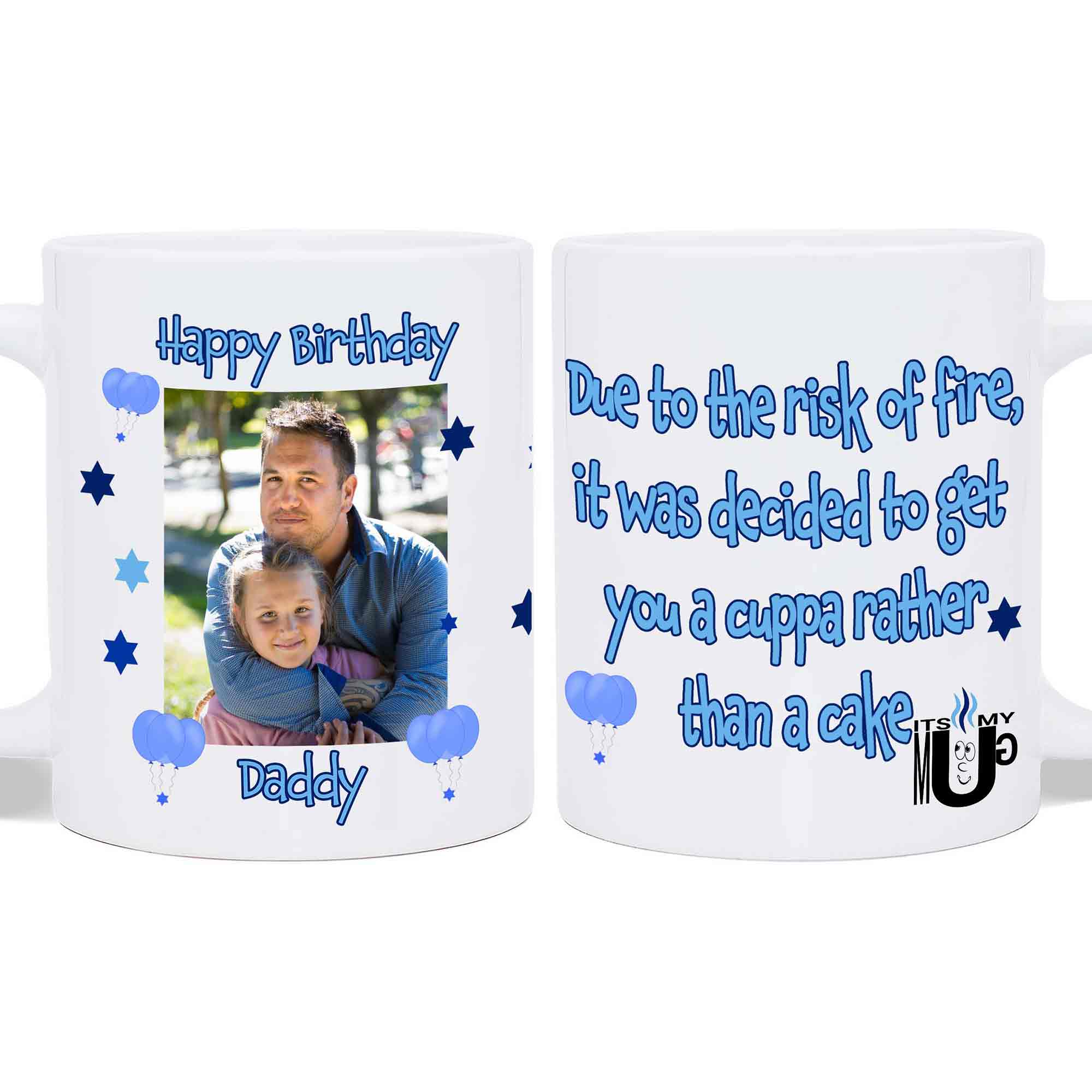 Personalized Father's Day Mug Funny Gifts For Dad Mug Dad Birthday Gifts  Daddy | eBay